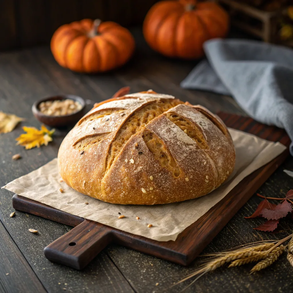 Pumpkin Sourdough Bread