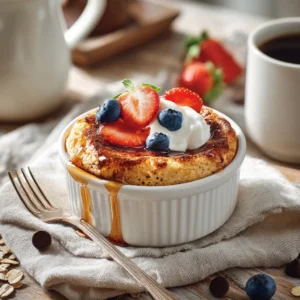 Fluffy Baked Protein Pancake Bowls: Easy High-Protein Meal Prep 5 0 2