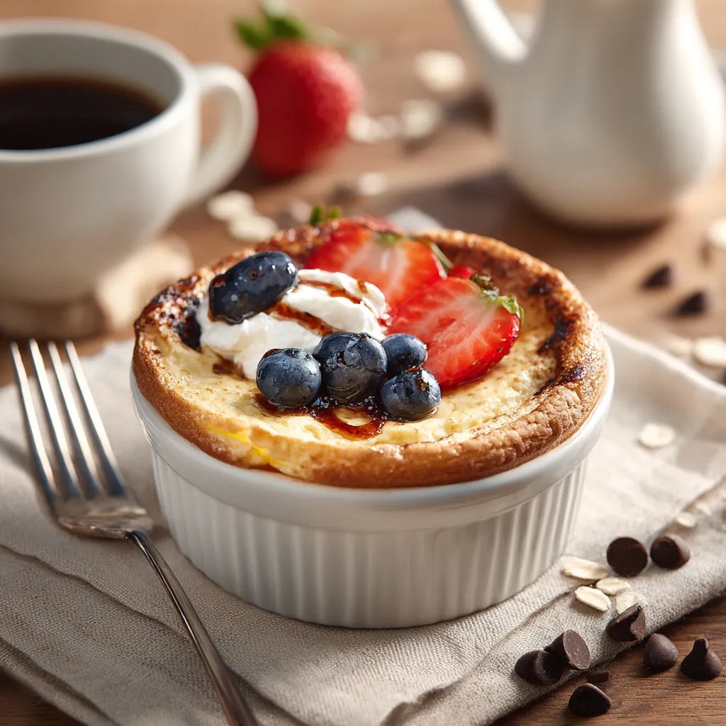 Fluffy Baked Protein Pancake Bowls: Easy High-Protein Meal Prep 2 0 3