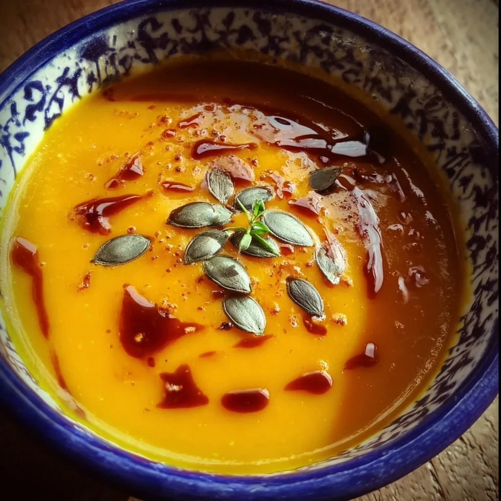 Autumn-Spiced Roasted Pumpkin Soup