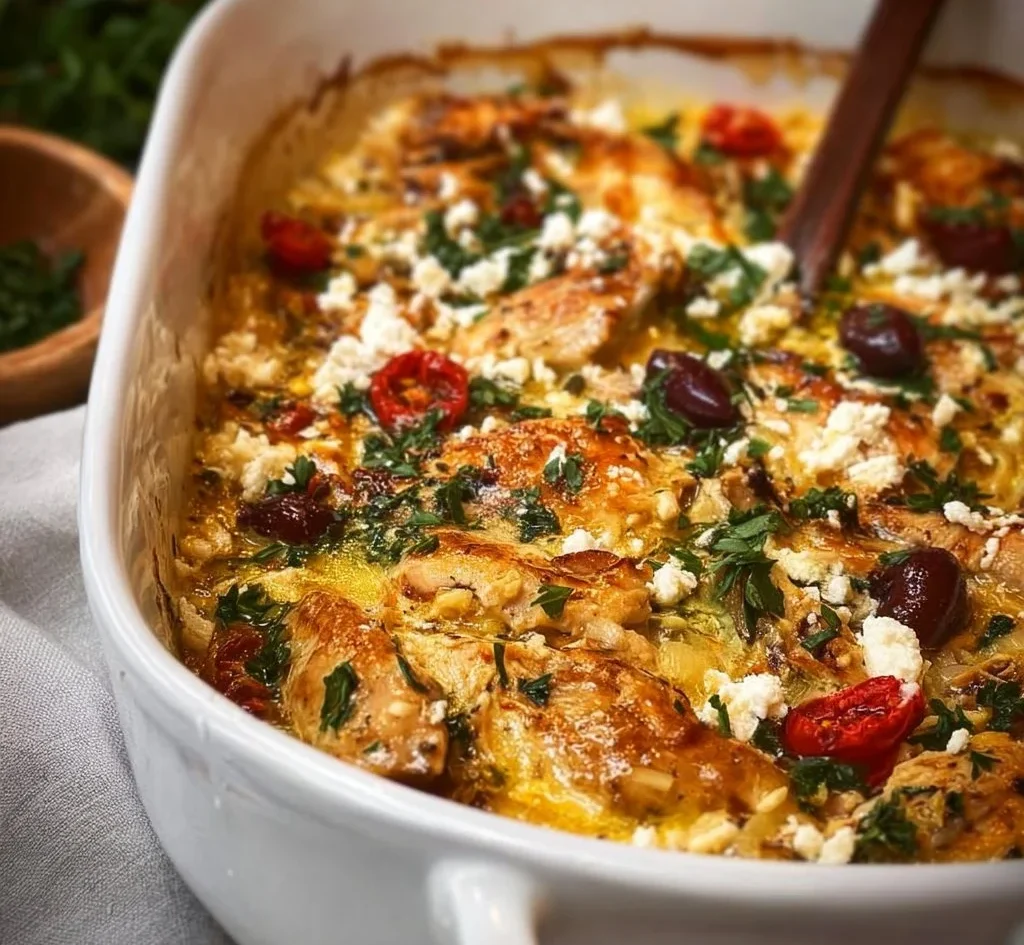 Greek Chicken Casserole