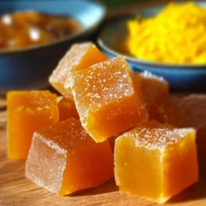 Healthy Lemon Turmeric Gummies | THM FP, Sugar Free 2 Healthy lemon turmeric gummies for wellness, sugar-free and delicious.