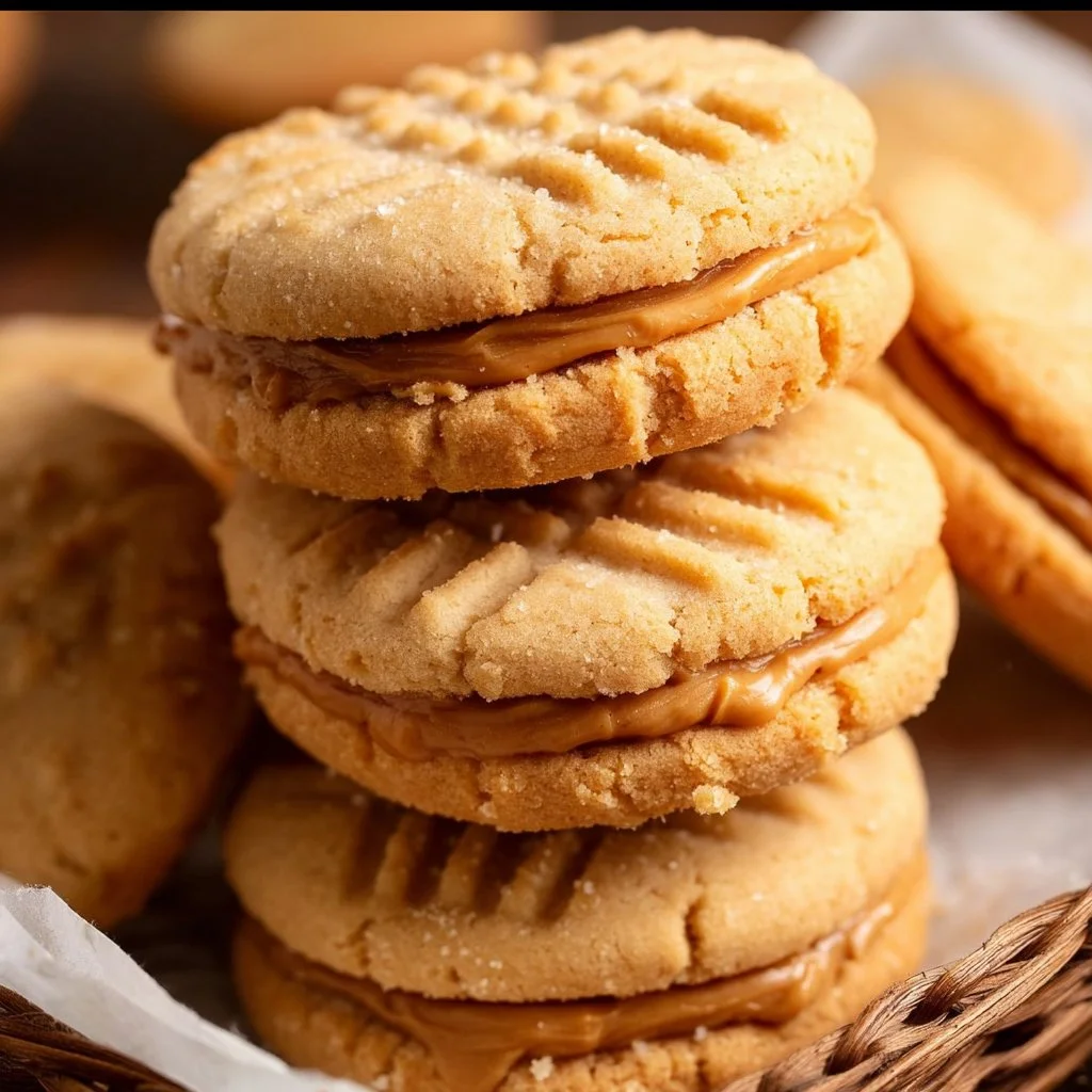 Peanut Butter Sandwich Cookies