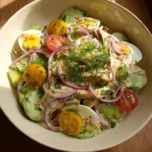 Power-Packed High-Protein Salad 2 Power-Packed High-Protein Salad with fresh vegetables and protein-rich toppings