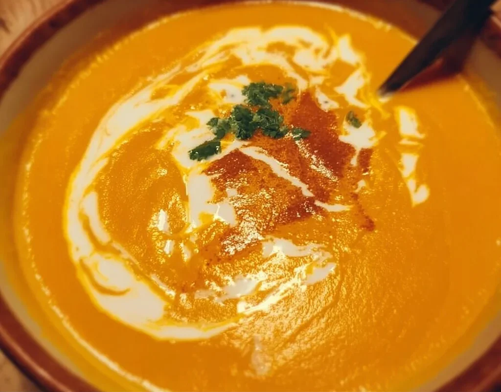 Pumpkin and Sweet Potato Soup