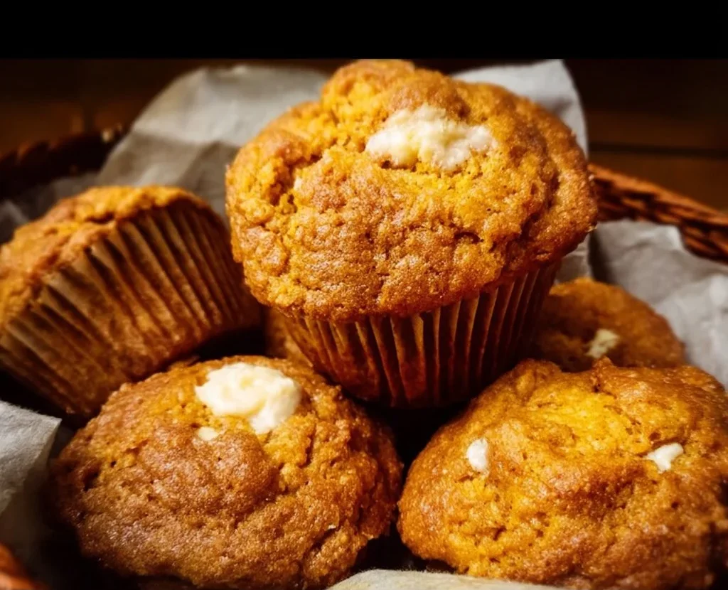 Pumpkin Cream Cheese Muffins