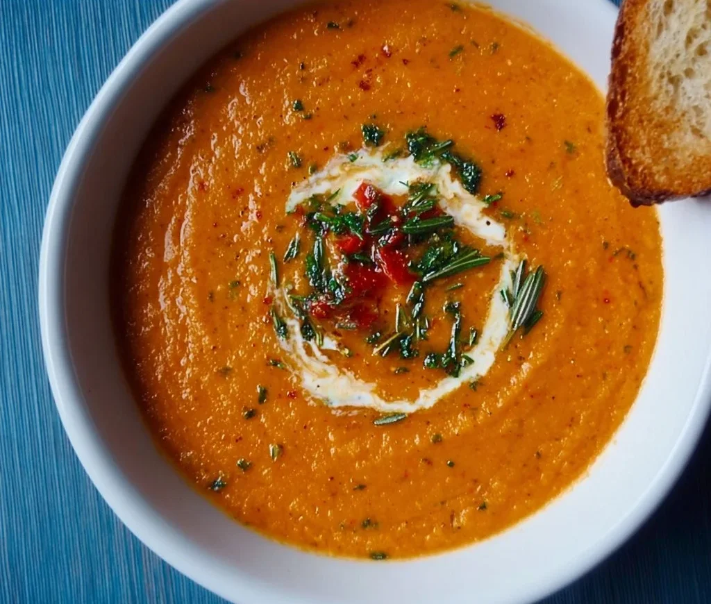 Roasted Vegetable Soup: Smooth and Creamy