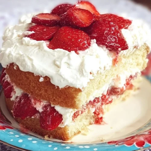 Strawberry Cream Cake 2 Delicious Strawberry Cream Cake topped with fresh strawberries and creamy frosting.