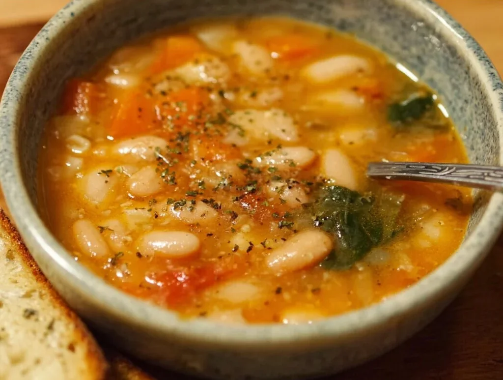 THE BEST WHITE BEAN SOUP