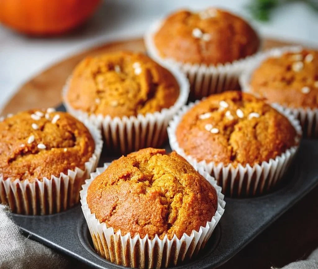 Wholesome Pumpkin Protein Muffins