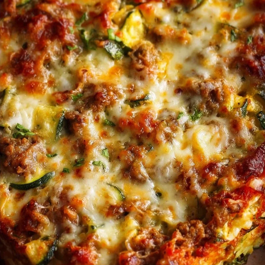 Zucchini Pizza Casserole