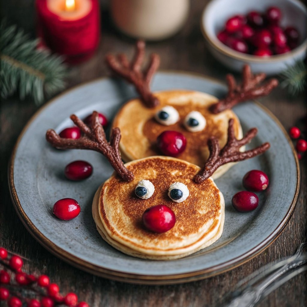 Delicious Reindeer Pancakes 2 8
