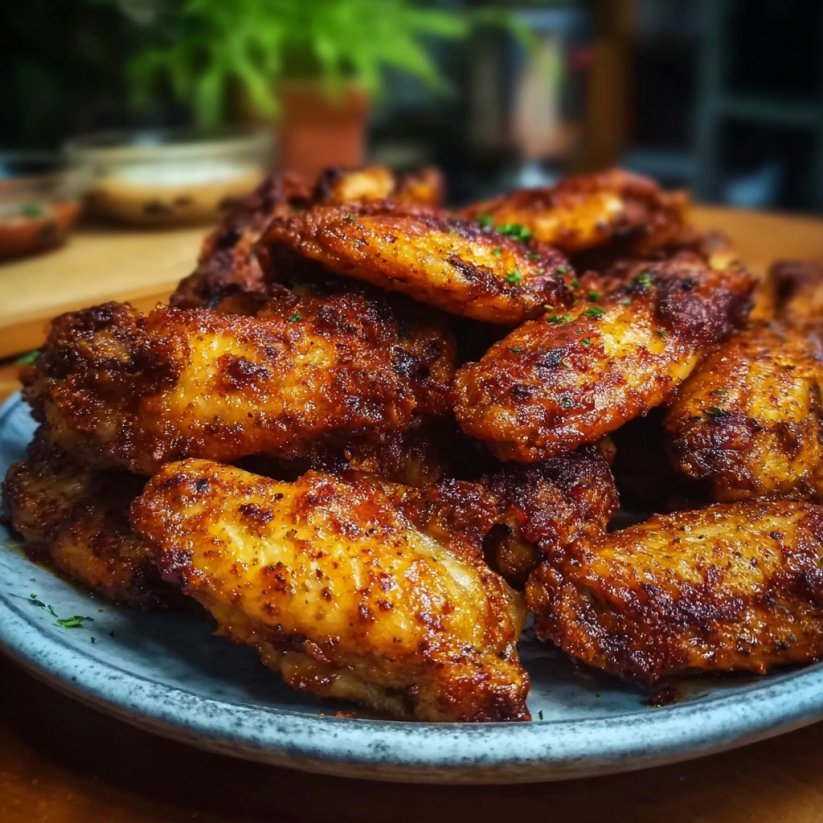 Crispy Baked Chicken Wings 2 Crispy Baked Chicken Wings