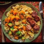 autumn dinner with sausage pasta brussels sprout 2025 11 14 151252 150x150 1