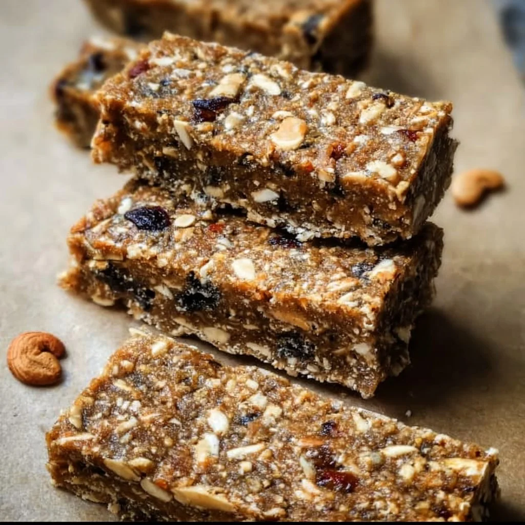 Easy Protein Bars 2 Homemade easy protein bars packed with nutrients and flavors