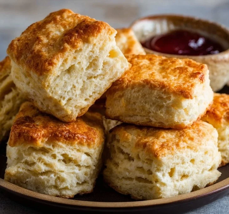 Joanna Gaines' Easy Buttermilk Biscuits 1 Freshly baked buttermilk biscuits inspired by Joanna Gaines' recipe