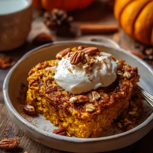 Pumpkin Baked Oatmeal 2 0 2