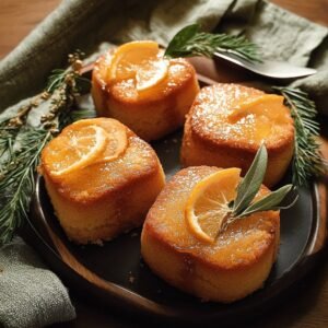 Orange Ginger Honey Cakes 3 14