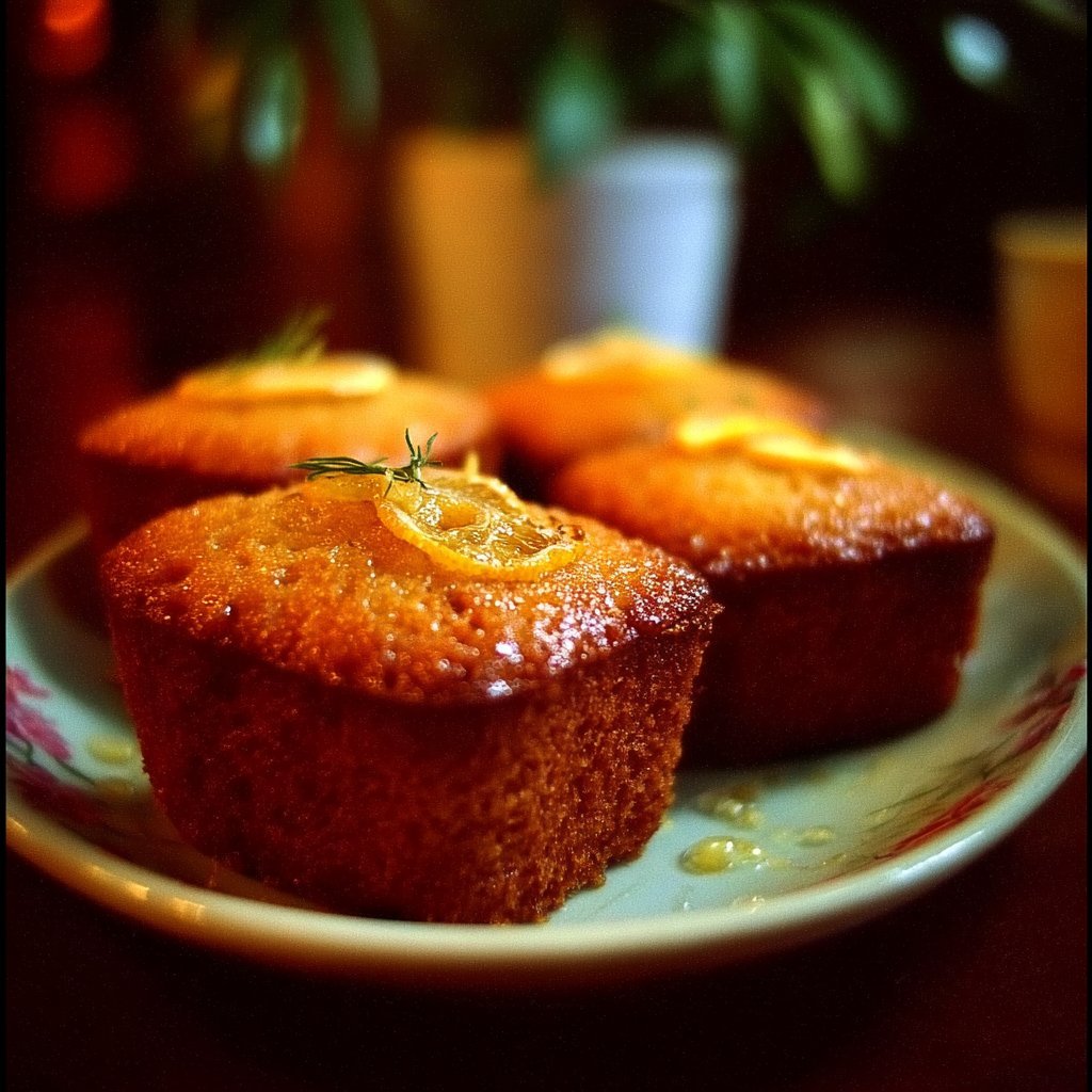 Orange Ginger Honey Cakes 2 17