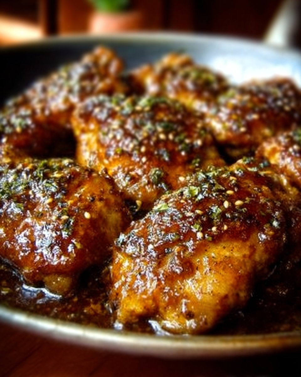 Honey Garlic Chicken 1
