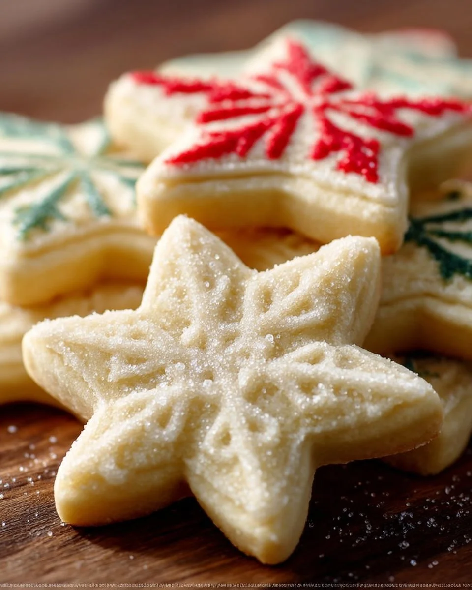 Cut Out Cream Cheese Sugar Cookies 1 Plate of decorated cut out cream cheese sugar cookies