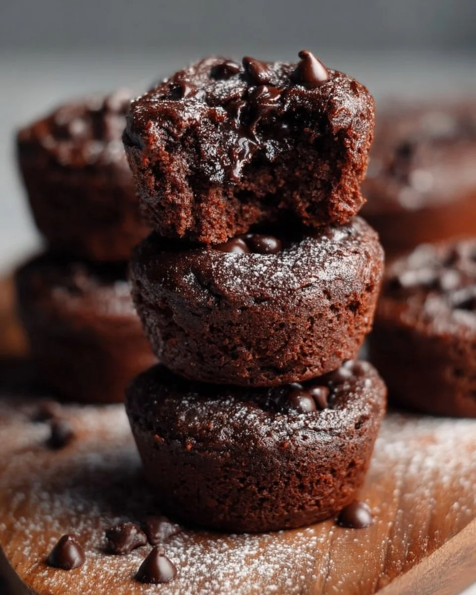High-protein brownie bites delicious dessert recipe