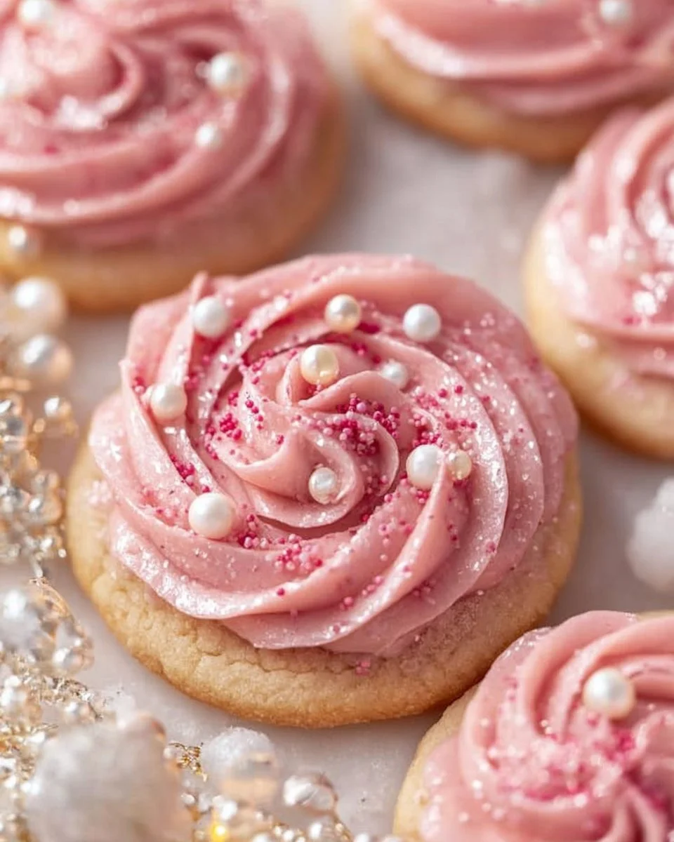 Sugar Plum Fairy Cookies 1 Decorated Sugar Plum Fairy Cookies on a festive platter