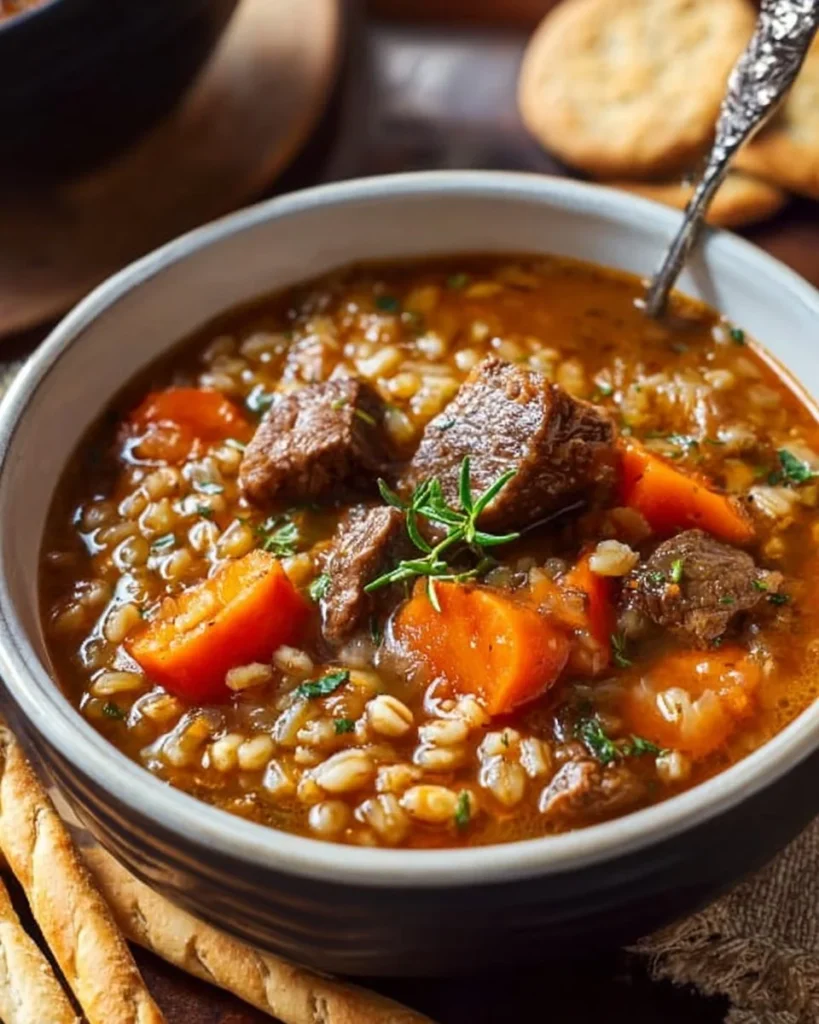 Beef Barley Soup