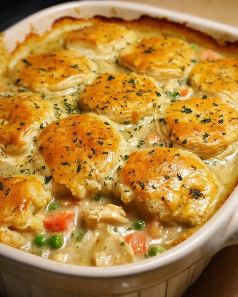 Easy Chicken Pot Pie Bake