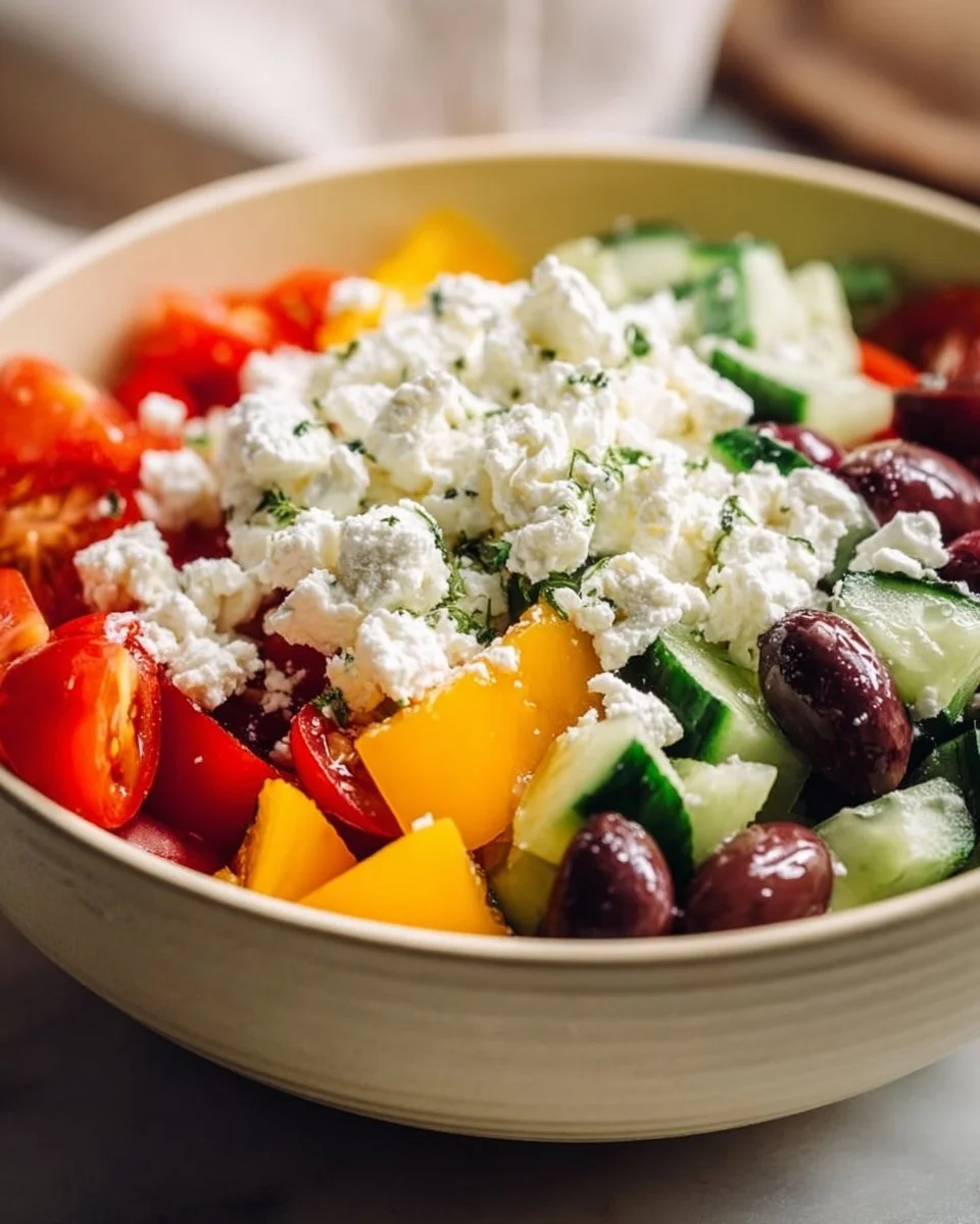Healthy Greek Cottage Cheese Bowl 1 Healthy Greek Cottage Cheese Bowl topped with fresh fruits and nuts
