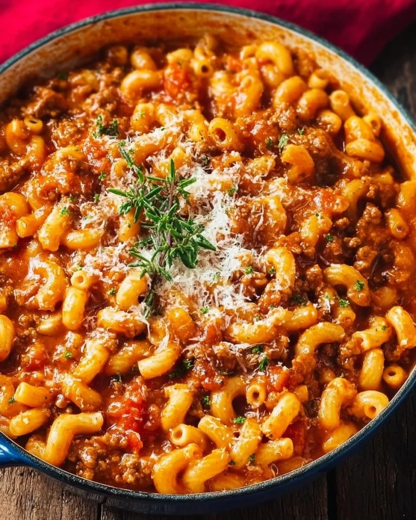 Hearty Ground Turkey Goulash