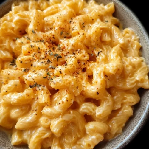 Homemade Mac and Cheese 2 Bowl of creamy homemade mac and cheese topped with breadcrumbs