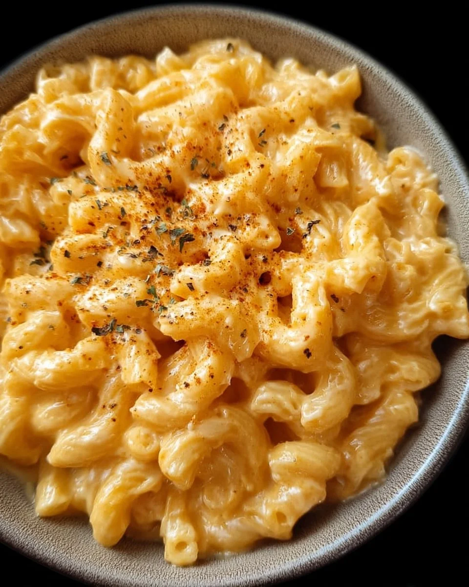 Homemade Mac and Cheese 1 Bowl of creamy homemade mac and cheese topped with breadcrumbs