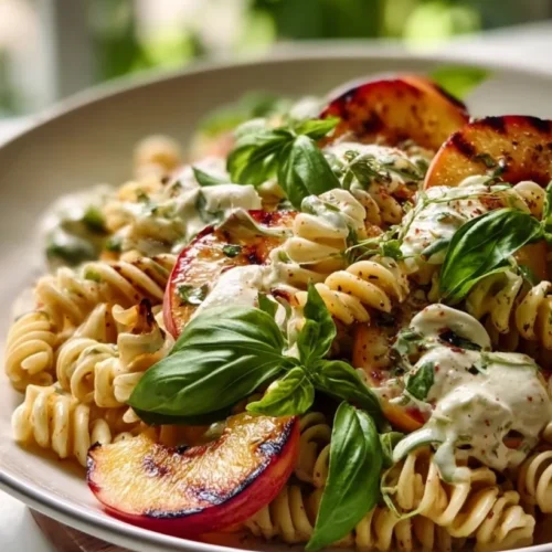 Grilled Peach and Burrata Pasta Salad 2 grilled peach and burrata pasta salad 2026 02 23 024828 819x1024 1
