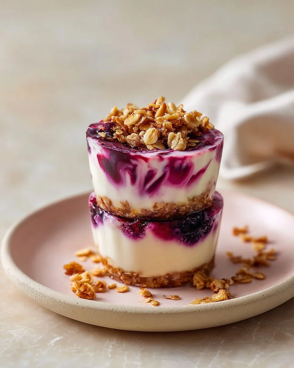 Mixed Berry Frozen Yogurt Bites for a healthy and delightful snack.