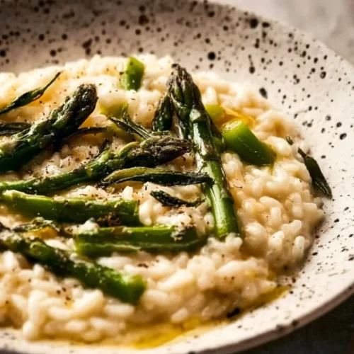 no stir brie risotto with lemon butter asparagus 2026 03 25 170326 819x1024 1
