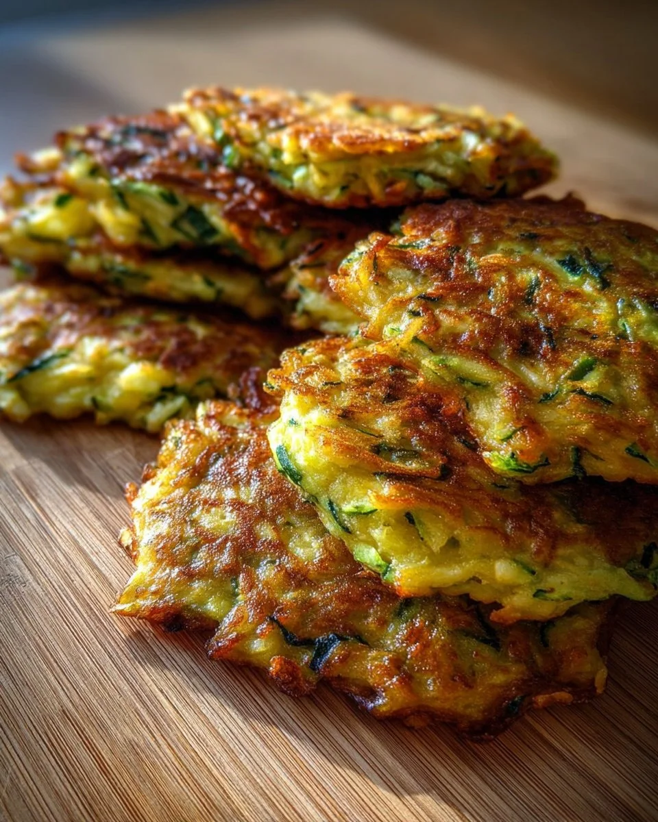 Perfect Zucchini-Carrot Fritters: A 3 Minute Miracle 1 Delicious zucchini-carrot fritters served on a plate.