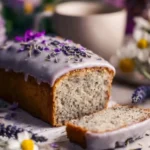 Delicious London Fog Cake with Earl Grey tea flavor and creamy frosting