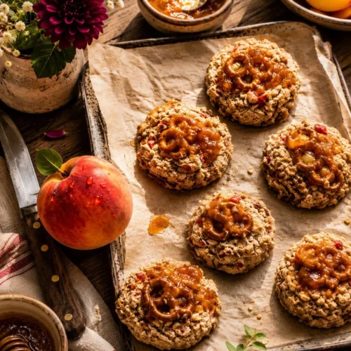 Peach Magic Cookies: 6-Ingredient Recipe 2 Delicious Peach Magic Cookies made with 6 simple ingredients.