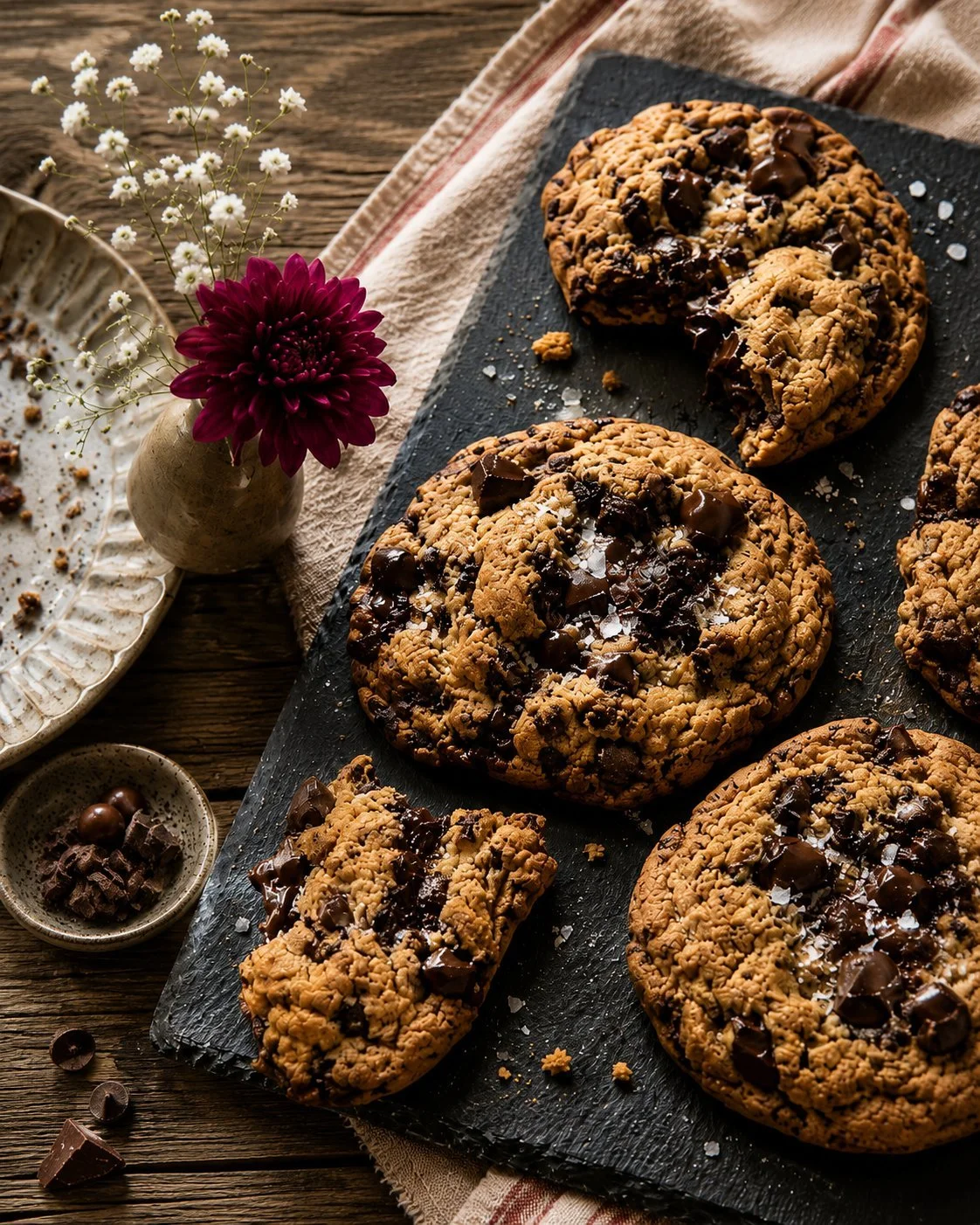 Delicious toasted marshmallow cookie mashup ready for baking